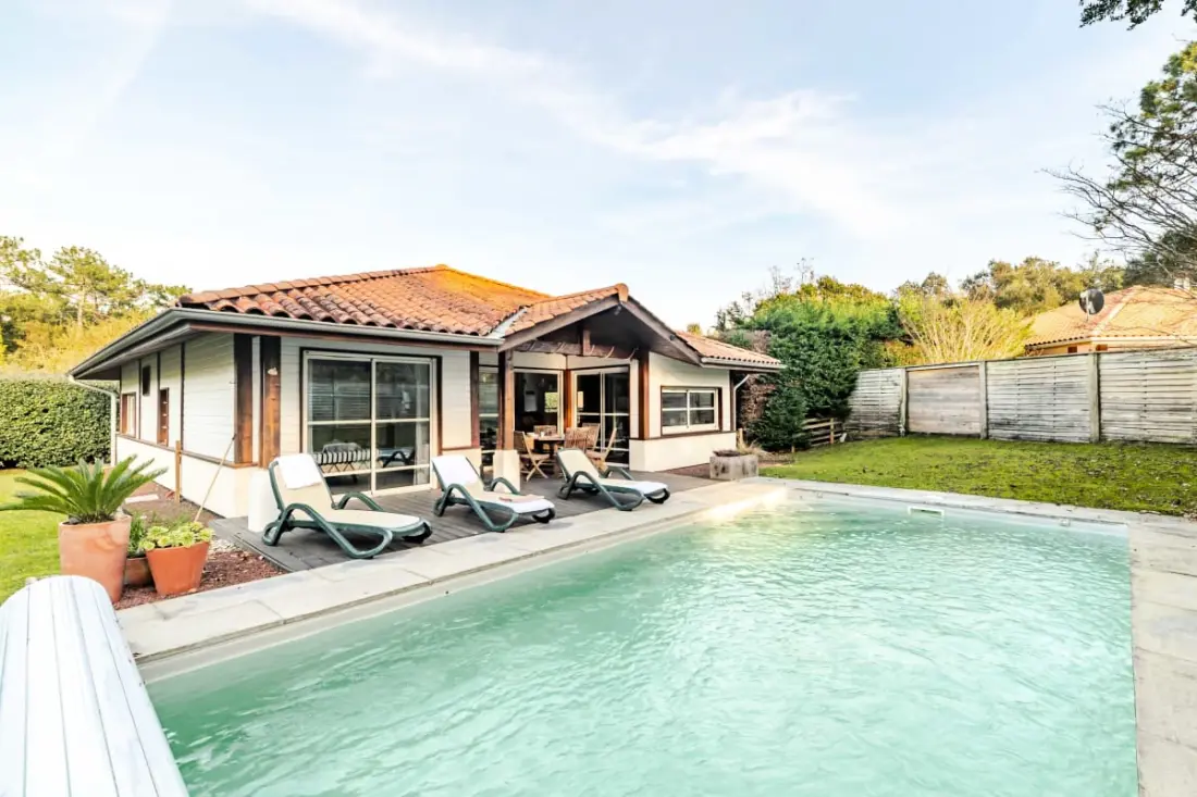 Villa 105 M2 Közeli óceán medencével és kerttel