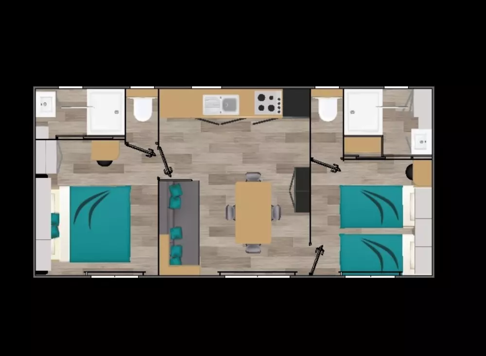 Camping Au Soleil d'Oc4 Sterne★★★★