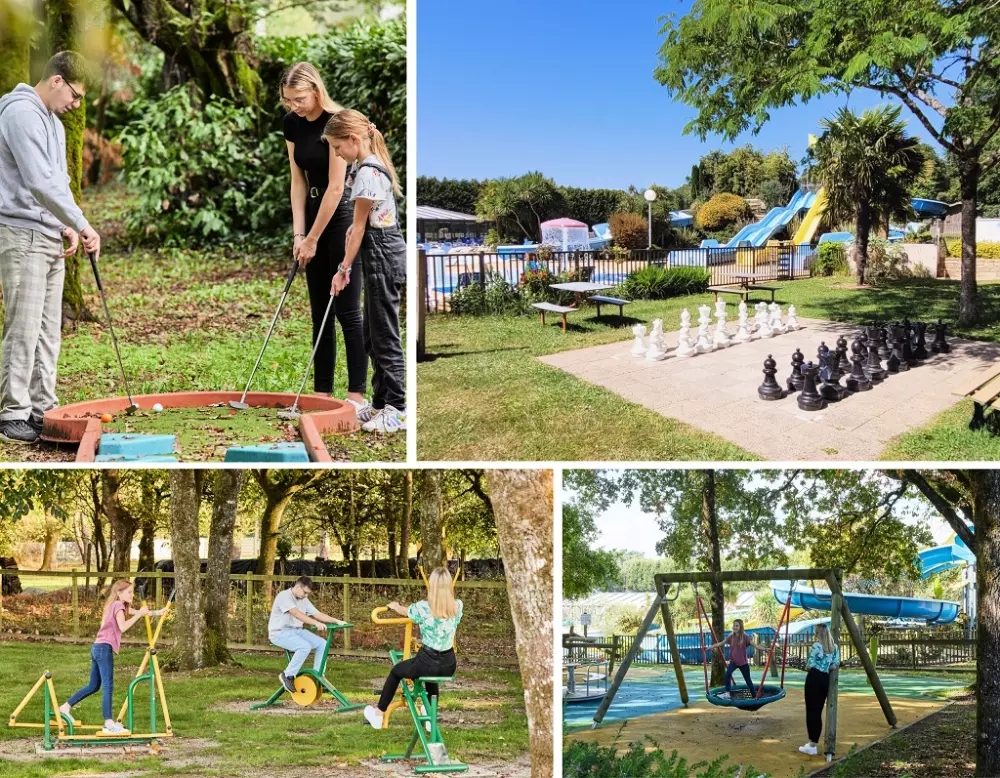 Camping Les Jardins du Morbihan 41 Sterren★
