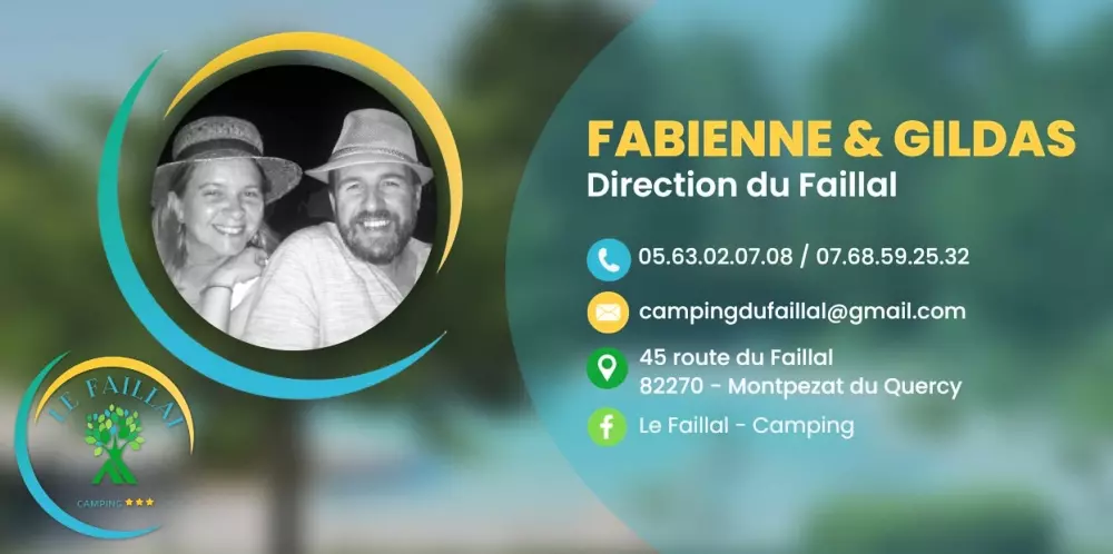 Camping and Gîtes du FAILLAL 3 Stars★★★