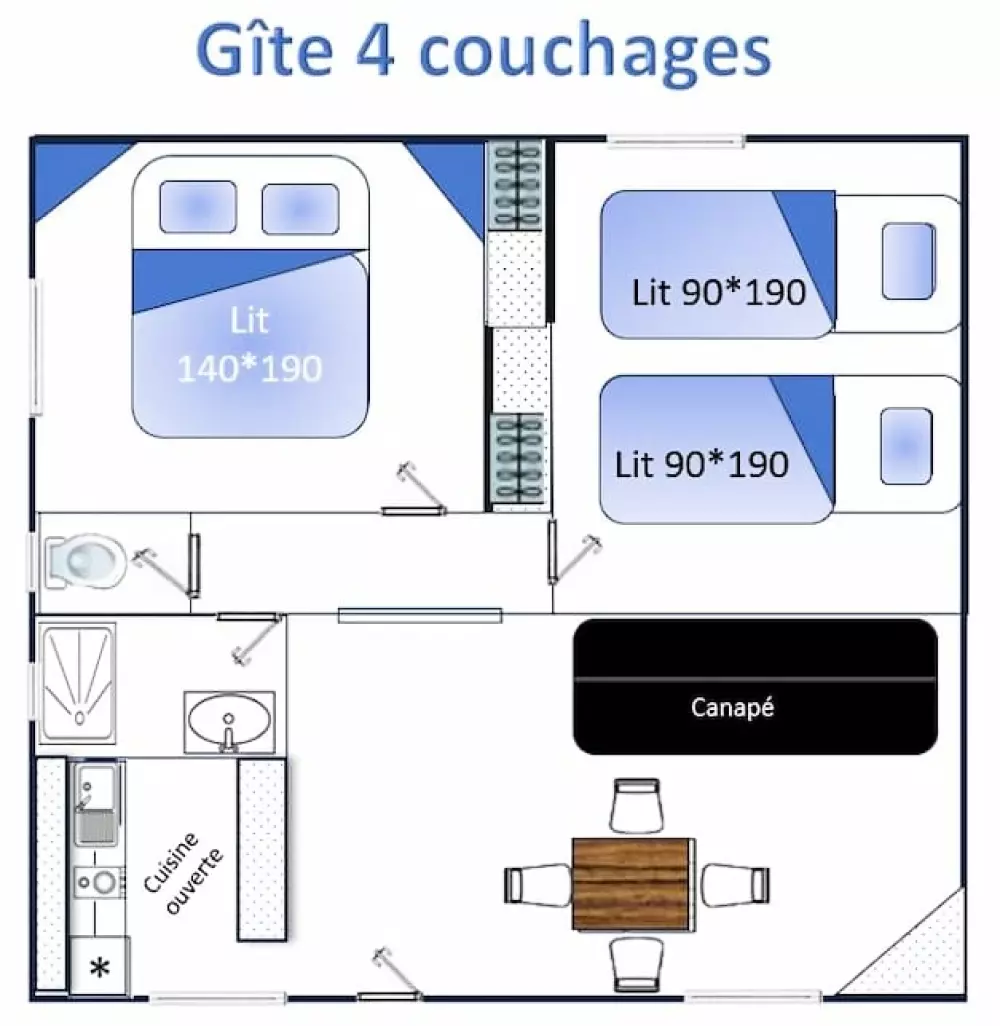 Camping and Gîtes du FAILLAL 3 Stars★★★