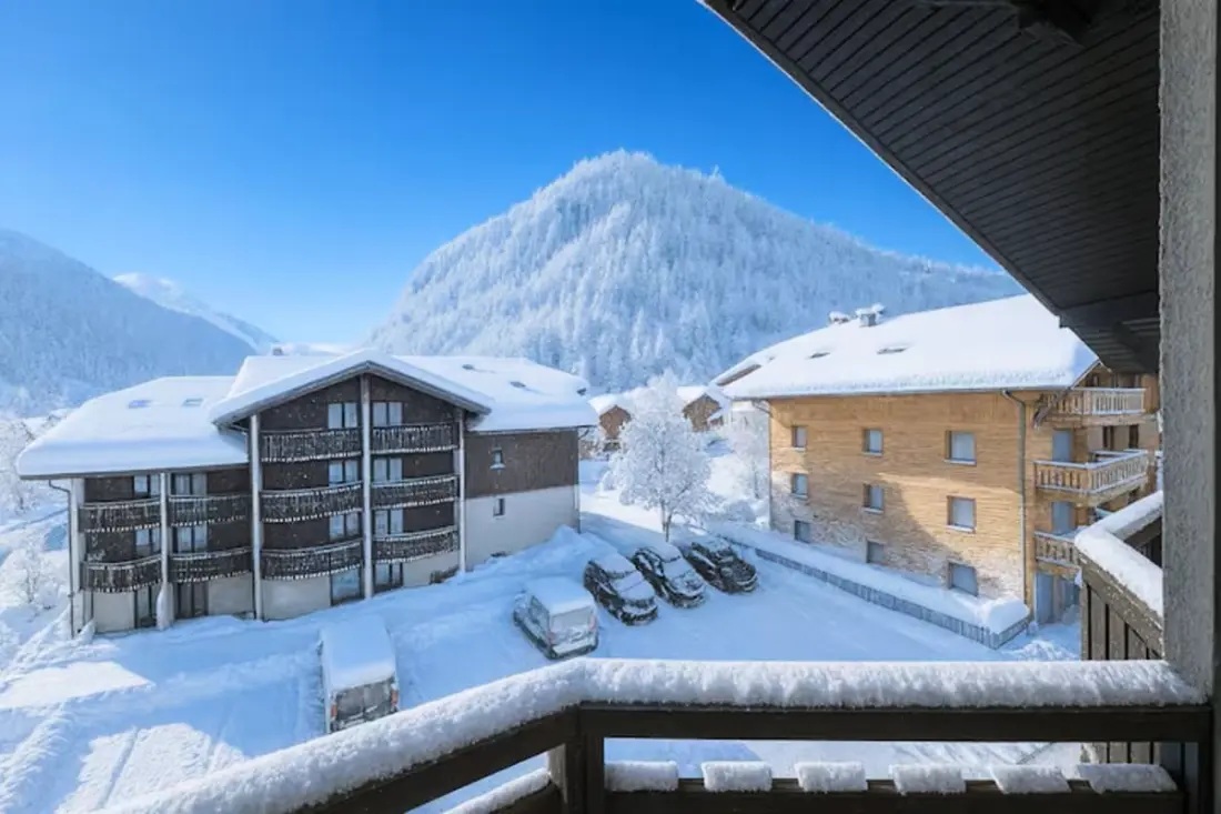 Résidence Studio 4 Pers Avec Balcon Et Vue Montagne