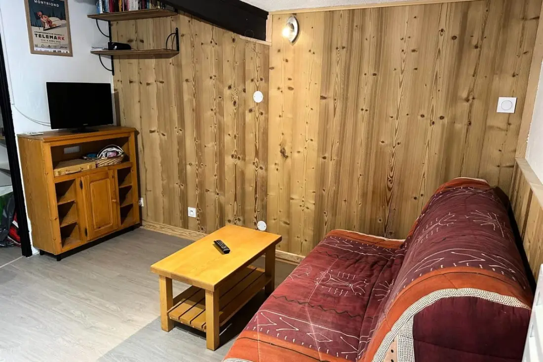 Résidence Studio 4 Pers Avec Balcon Et Vue Montagne