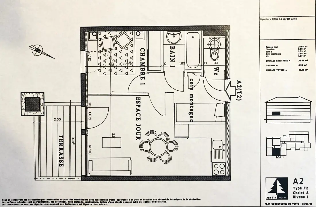 Residence Jardin Alpin Bat A