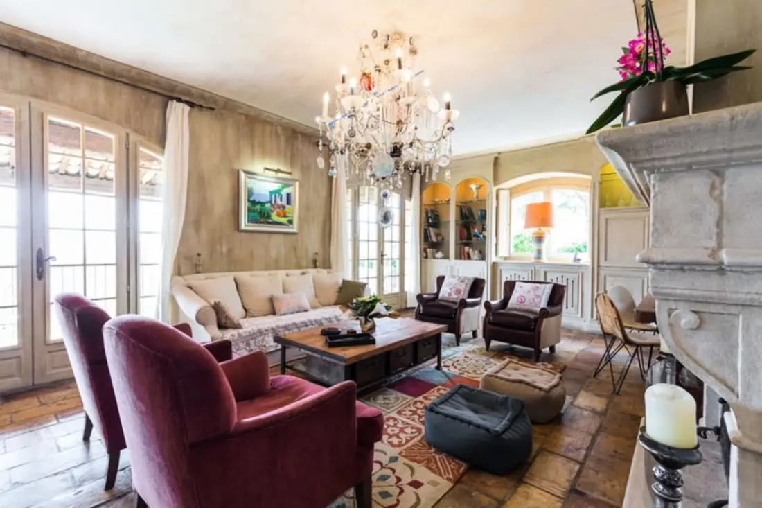 Villa De Luxe 18 Pers fűtött medence közelében Cannes