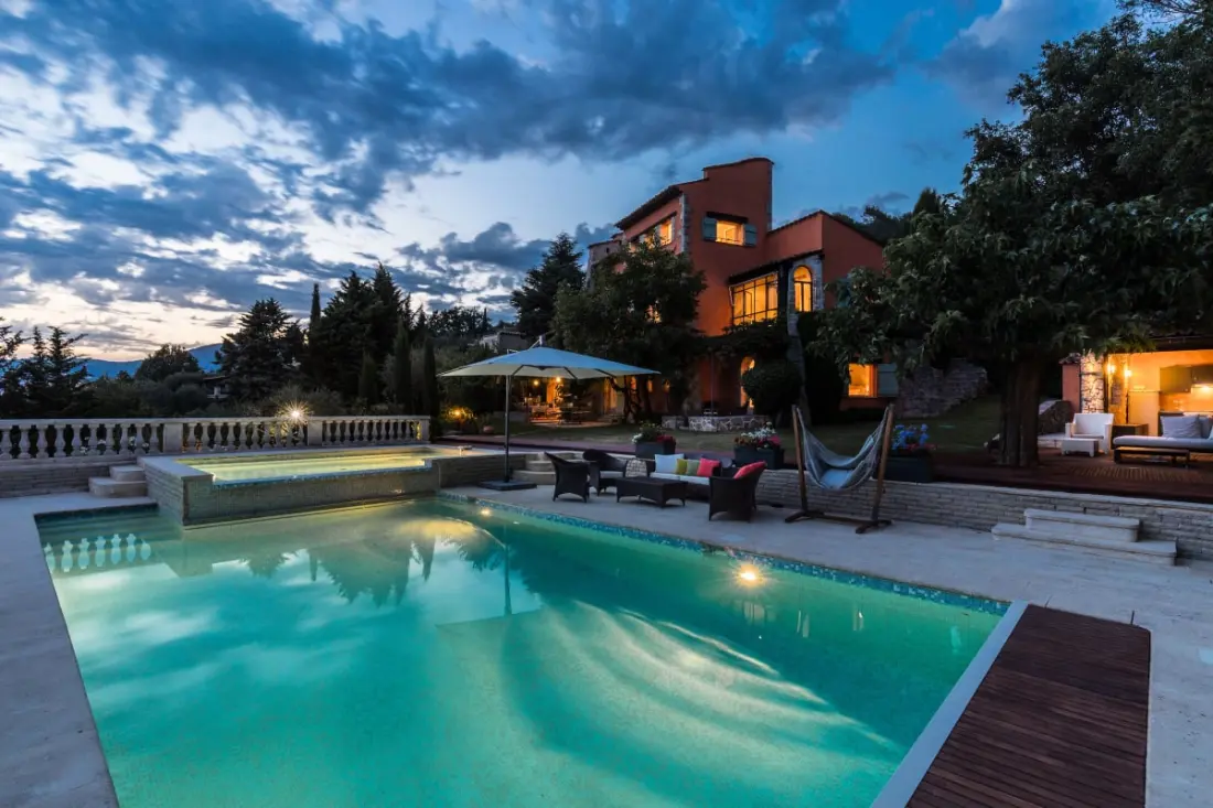 Villa De Luxe 18 Pers fűtött medence közelében Cannes
