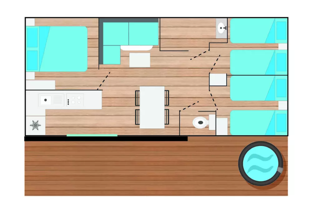 Camping Paradis Le Val de Trie 4 Sterne★★★★