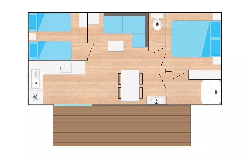 Camping Paradis Le Val de Trie 4 Sterne★★★★