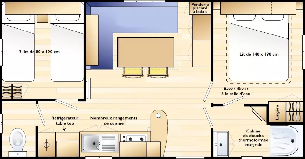 Camping Paradis l'Europe 4 Sterne★★★★