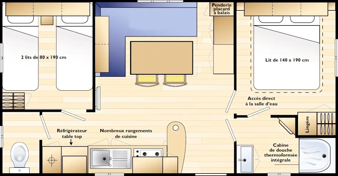 Camping Paradis l'Europe 4 Sterren★★★★