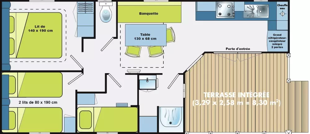 Camping Paradis l'Europe 4 Sterne★★★★