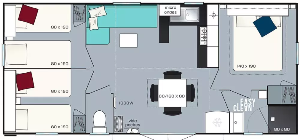 Camping Paradis l'Europe 4 Sterne★★★★