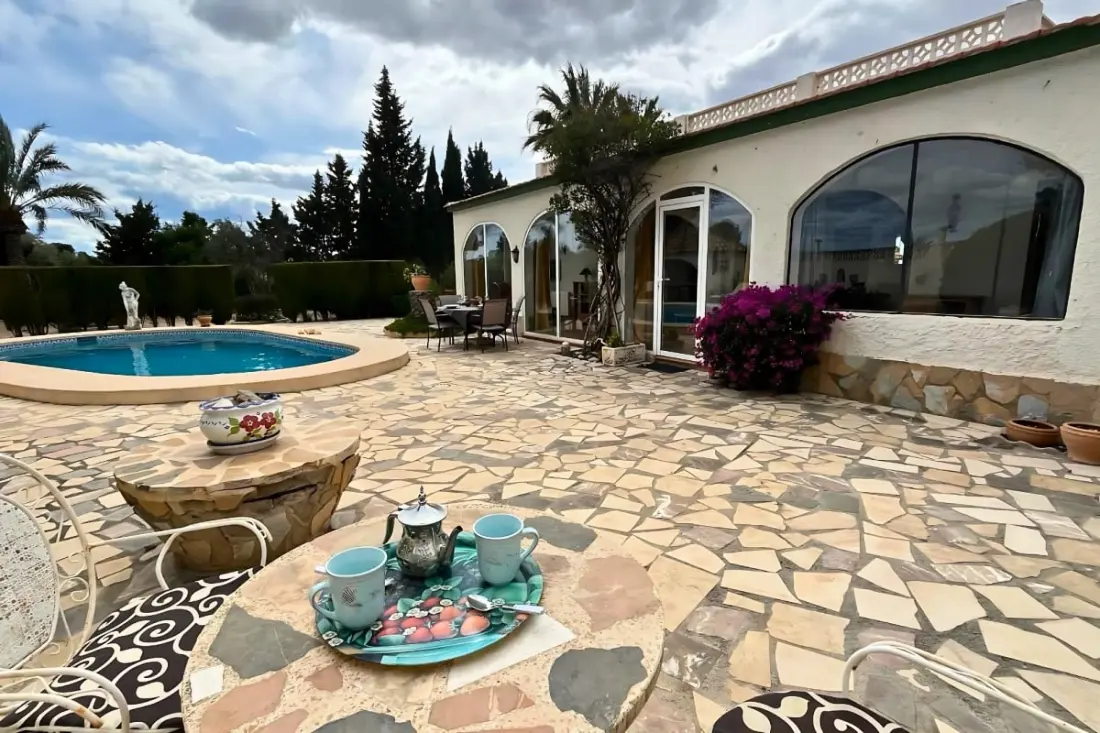 Authentic Spanyol Finca Private Pool és Kert