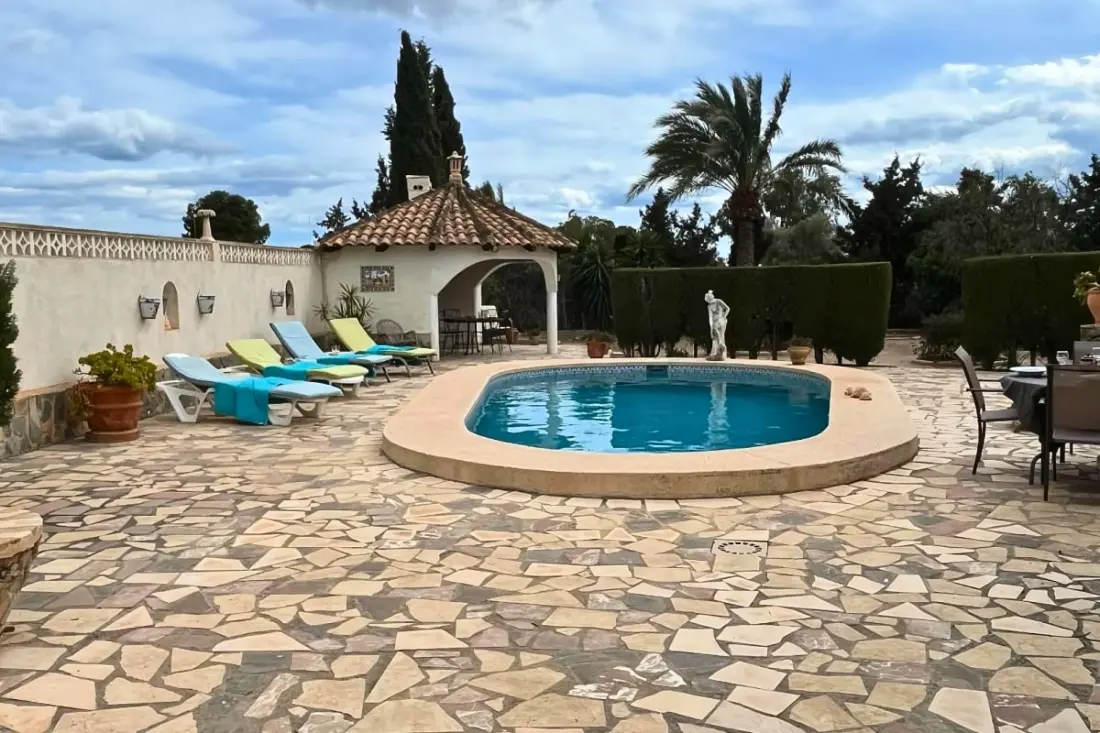Authentic Spanyol Finca Private Pool és Kert