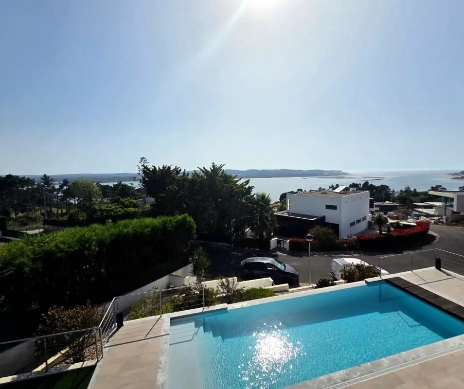 Kivételes villa Panoramikus nézettel La Laguna D'Óbidos