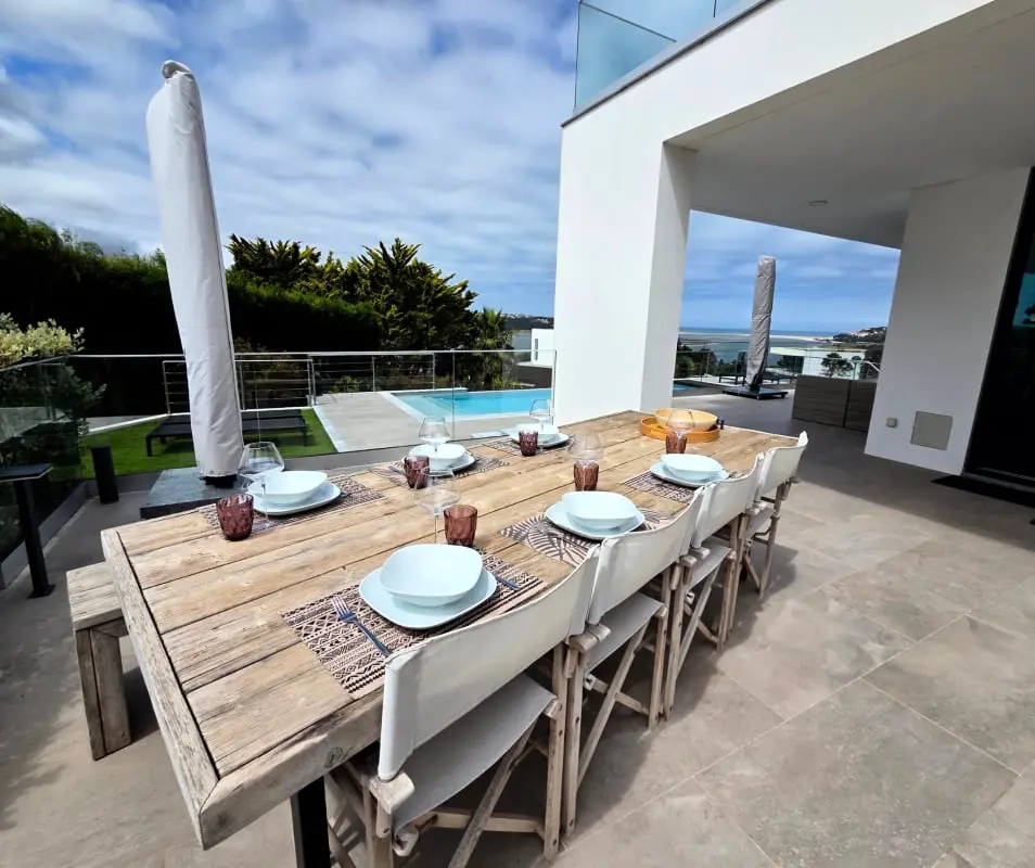 Kivételes villa Panoramikus nézettel La Laguna D'Óbidos