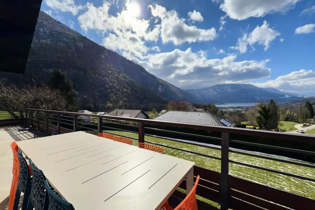 Kényelmes Chalet - Nézet a tóról