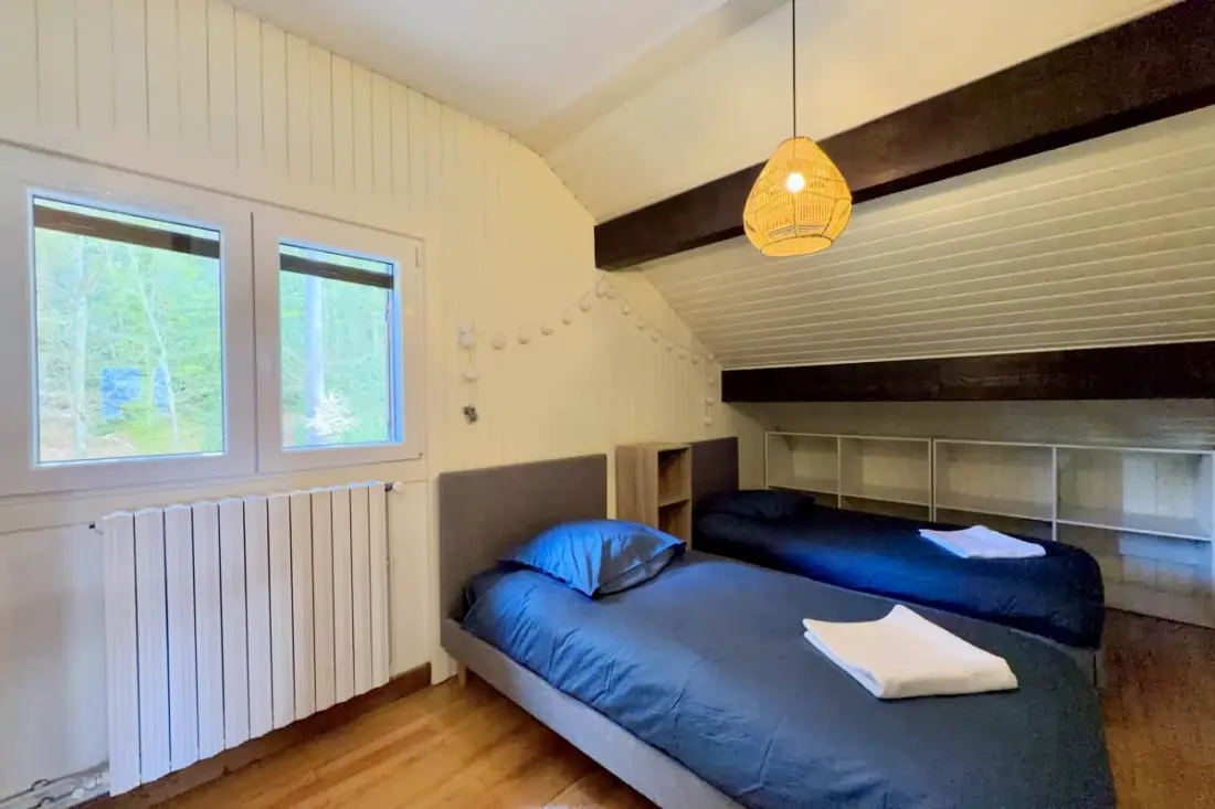 Kényelmes Chalet - Nézet a tóról