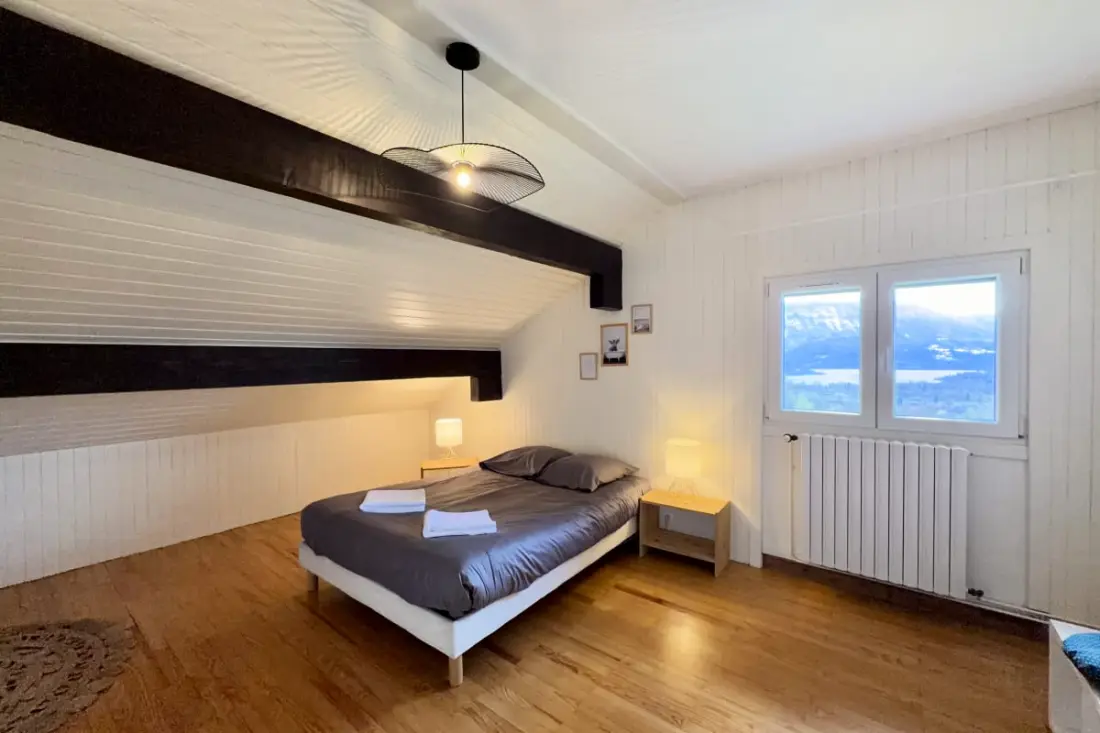 Kényelmes Chalet - Nézet a tóról