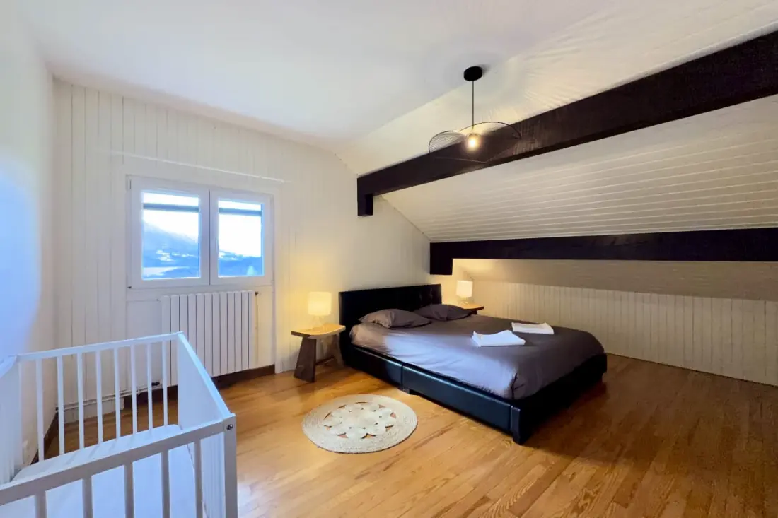 Kényelmes Chalet - Nézet a tóról