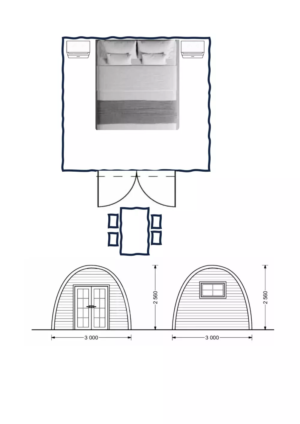 Kemping Des Deux Séquoias 1 Csillagok★