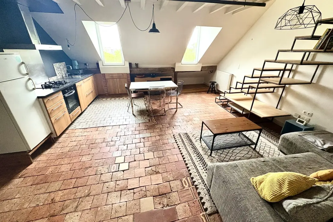 Apartman kilátás a Loire Nantes