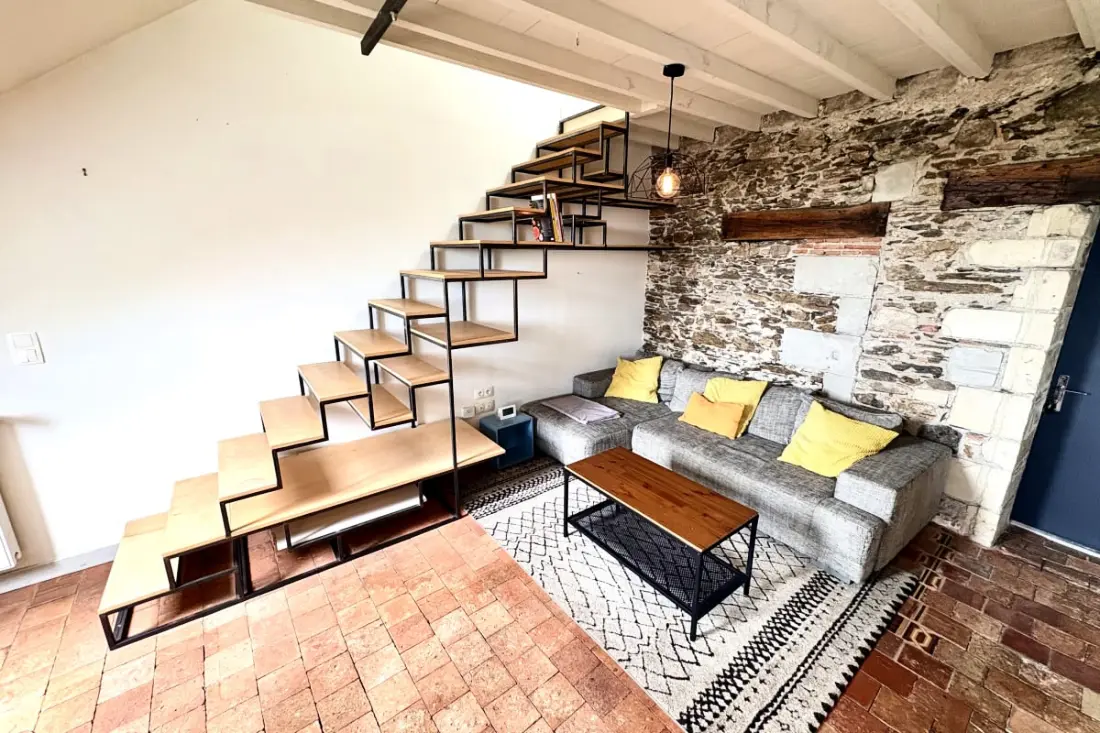 Apartman kilátás a Loire Nantes
