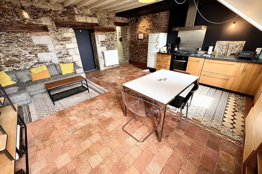 Apartman kilátás a Loire Nantes