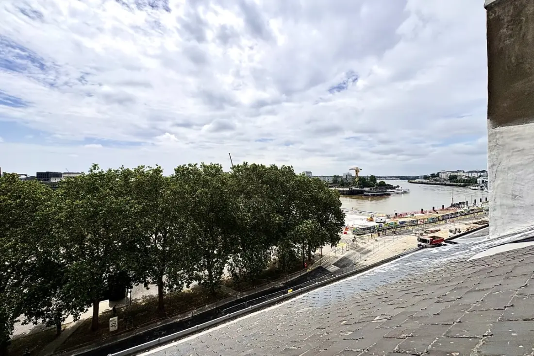 Apartman kilátás a Loire Nantes