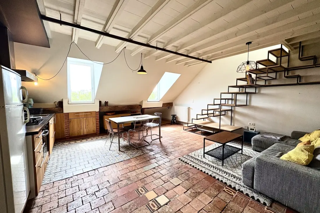 Apartman kilátás a Loire Nantes