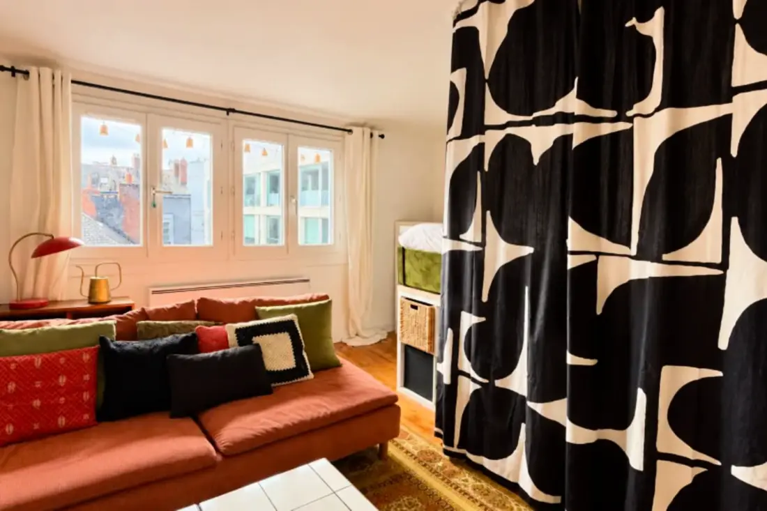 Studio Charmant Vue Sur Les Toits, Hypercentre