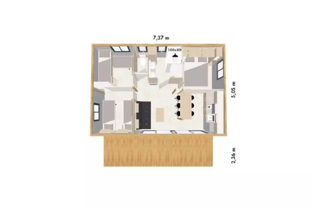 Camping Paradis Le Soleil d'Oc4 Stelle★★★★