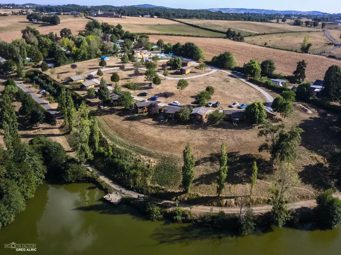 Lake Bonnefon camping .