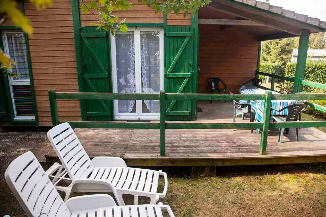 Lake Bonnefon camping .