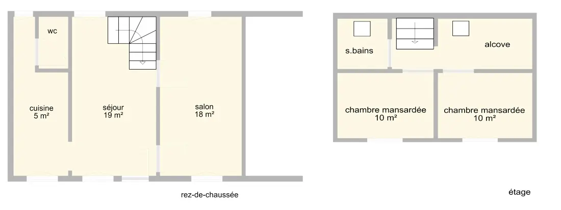 Gîte de France Claveyrolas 2 oren