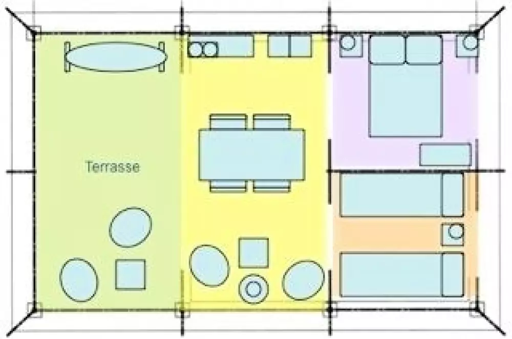 Blumen Camping Le Port de Neuvic 2 Sterne★★