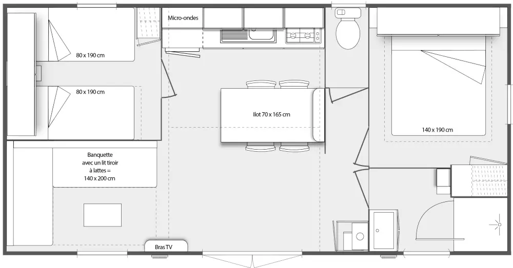 Campsite Le Raguenès Beach4 Stars★★★★