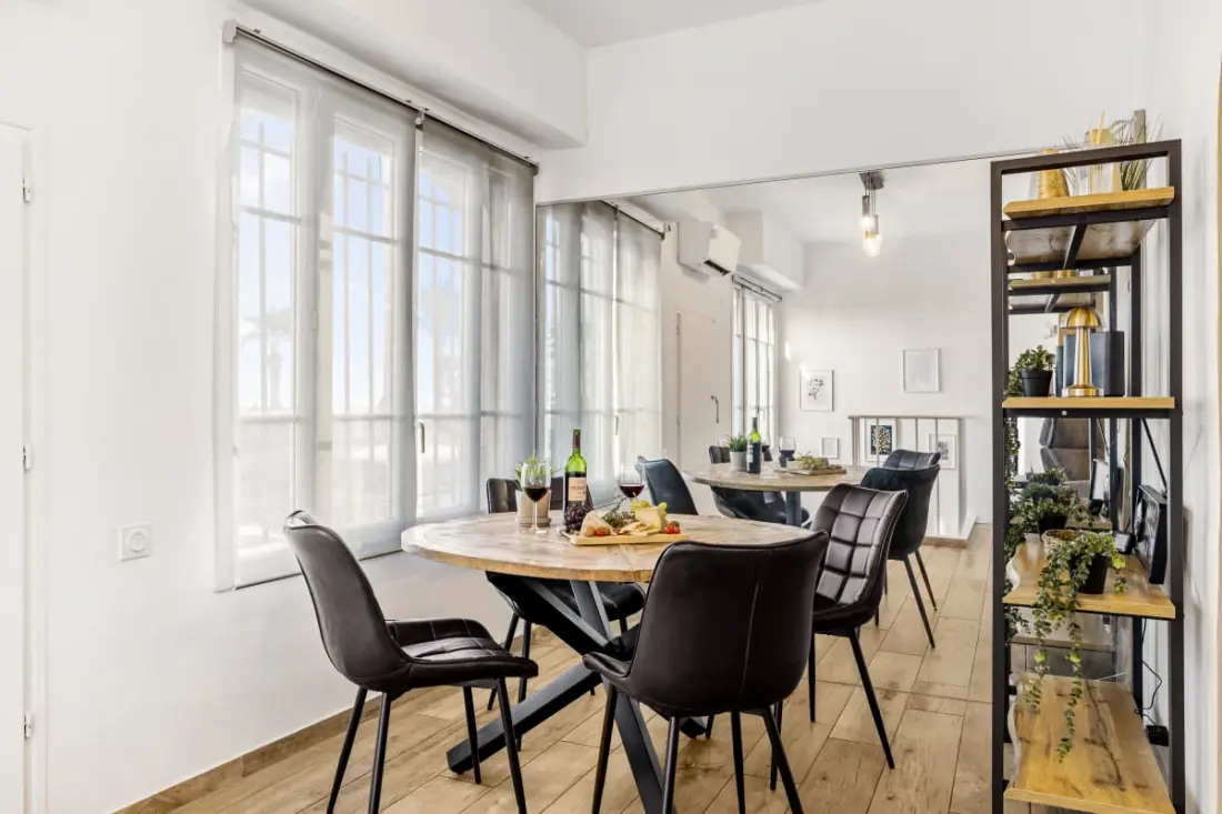 Ferienwohnung Charme De La Promenade, Meerblick -