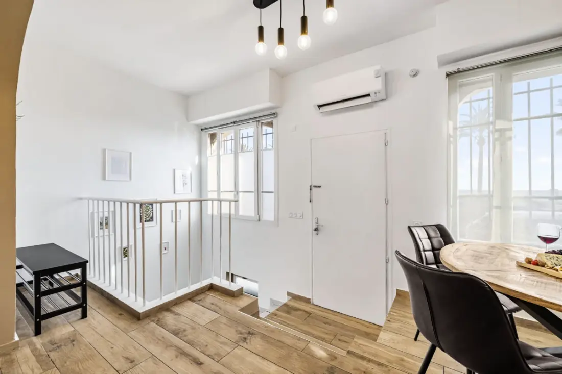 Ferienwohnung Charme De La Promenade, Meerblick -