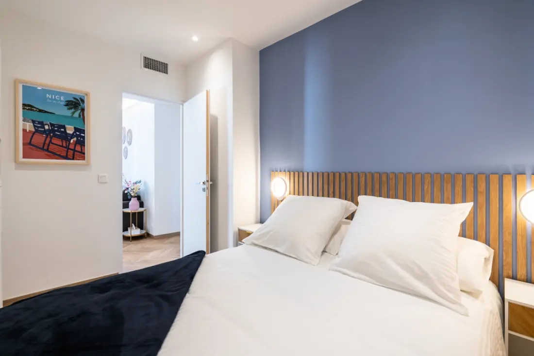 Apartmantervezés, közeli strandok De Nizza
