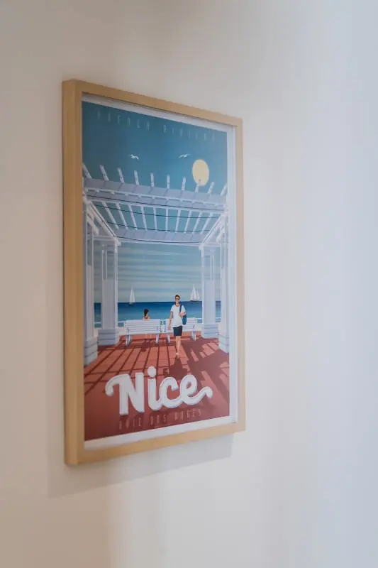 Apartmantervezés, közeli strandok De Nizza