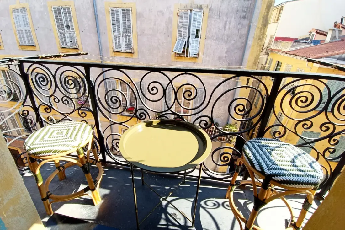 Incantevole appartamento con balcone Al cuore di Nizza