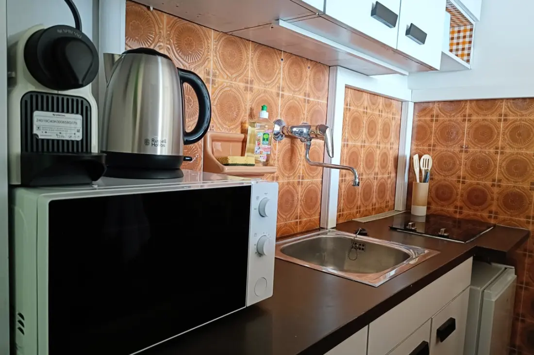 Charming T1 con terrazza e vista mare