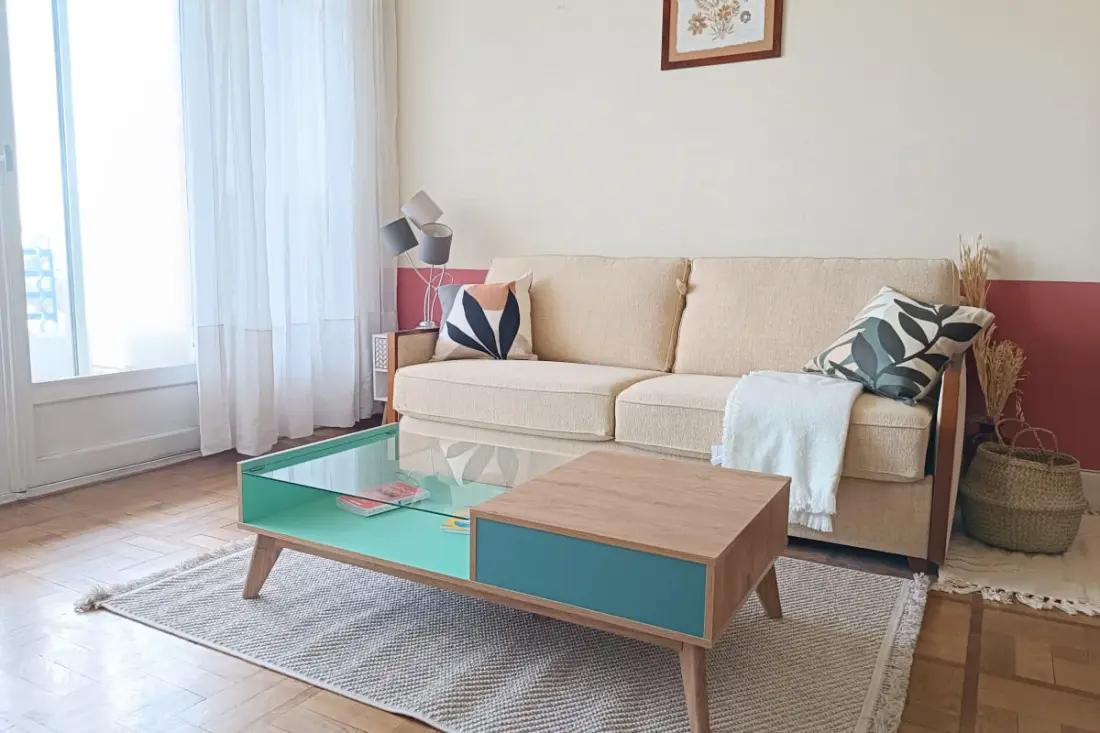 Charming T1 con terrazza e vista mare