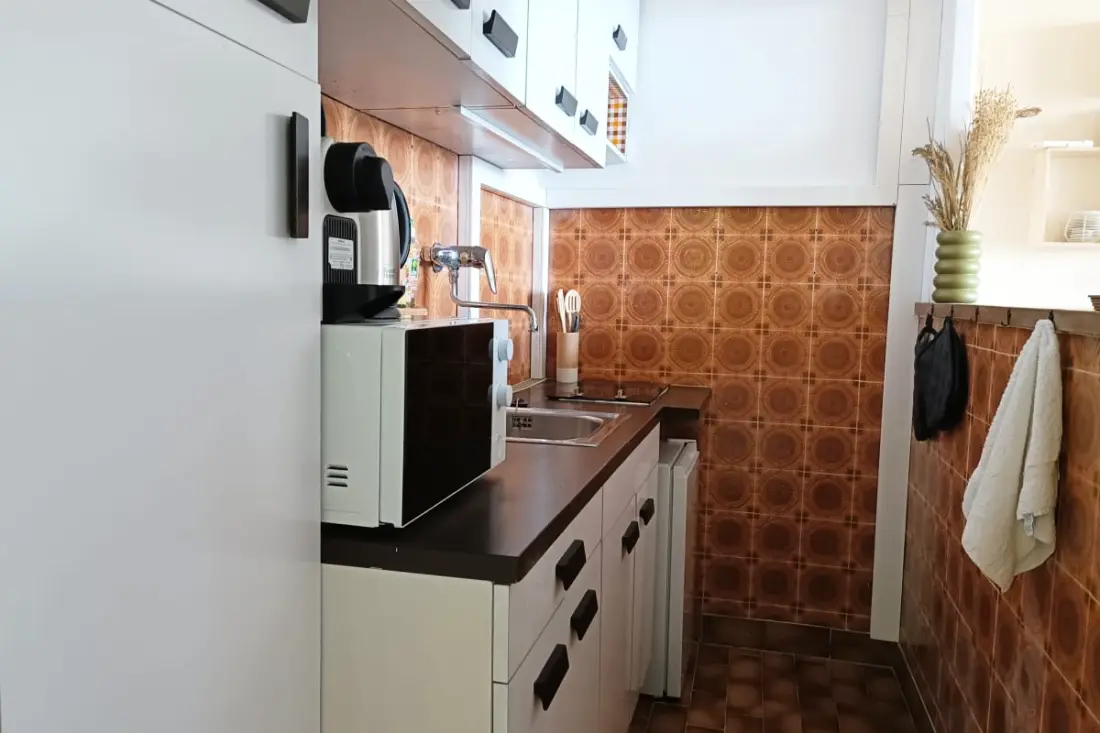Charming T1 con terrazza e vista mare