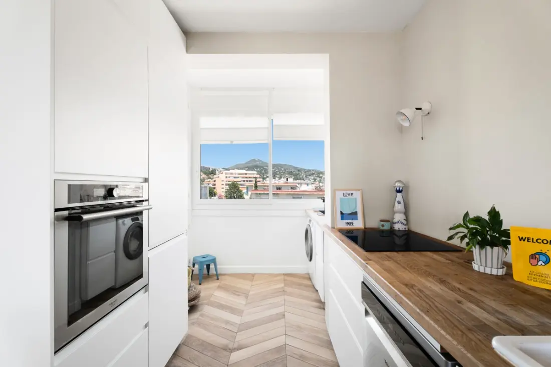 La bella panoramica con terrazza -