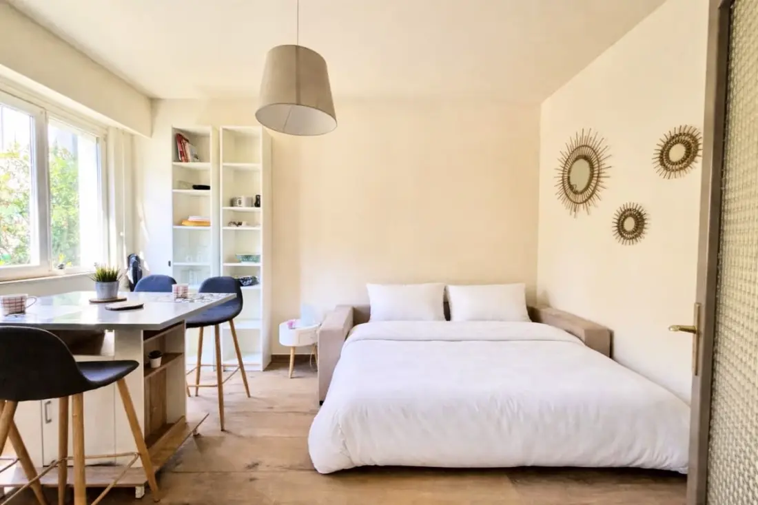 Studio Charm Giardino + Parcheggio Cimiez