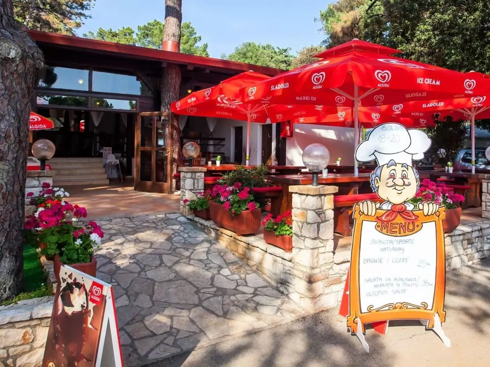 Camp Kastanija campsite