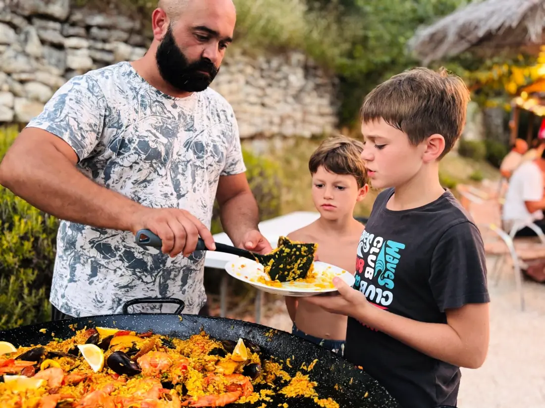 Kemping Les Terrasses Provençales Útvonalterv