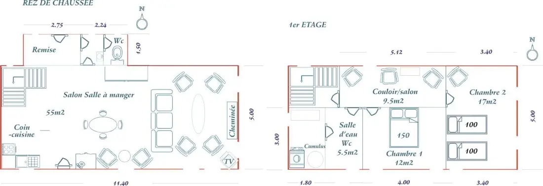Gîte de France Gîtes de france® - a ház 4 fül